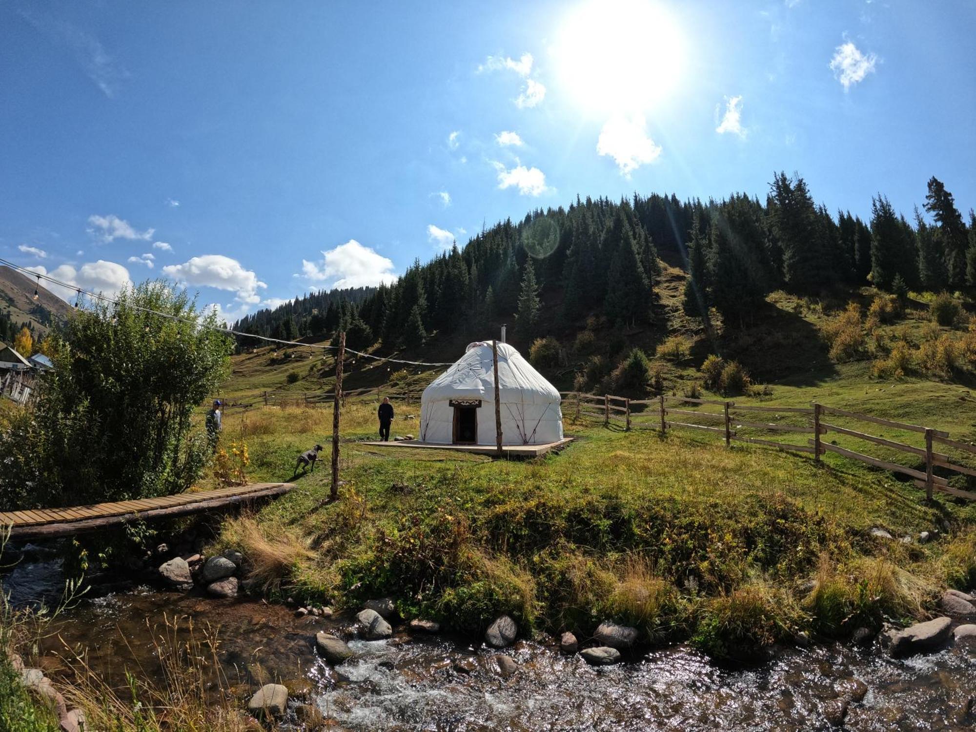 Mine Hostel Dzhergalan Jyrgalan Dış mekan fotoğraf