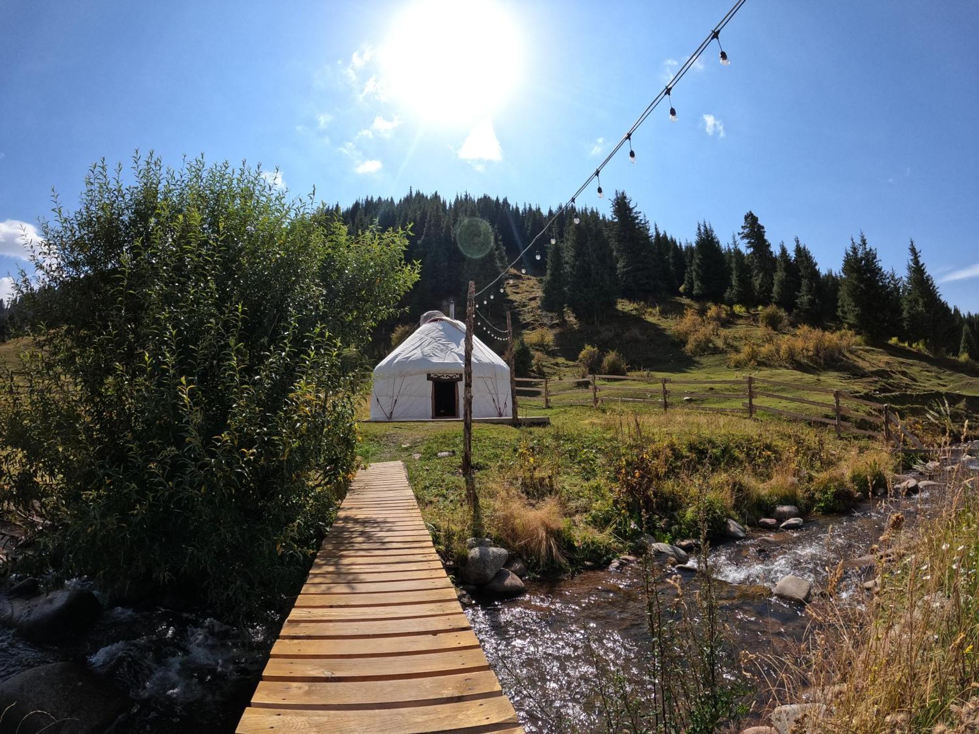 Mine Hostel Dzhergalan Jyrgalan Dış mekan fotoğraf